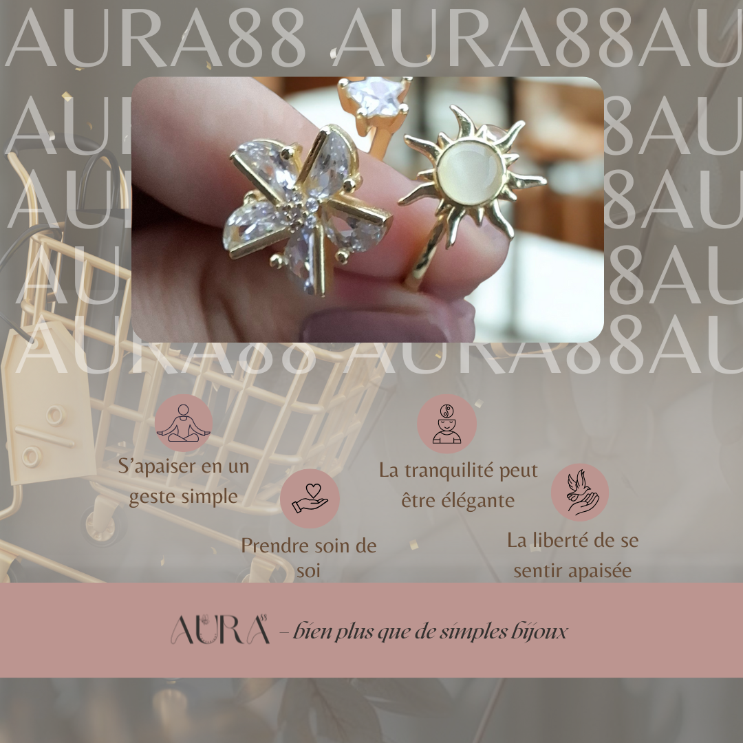 Bagues anti-stress BlackMonth