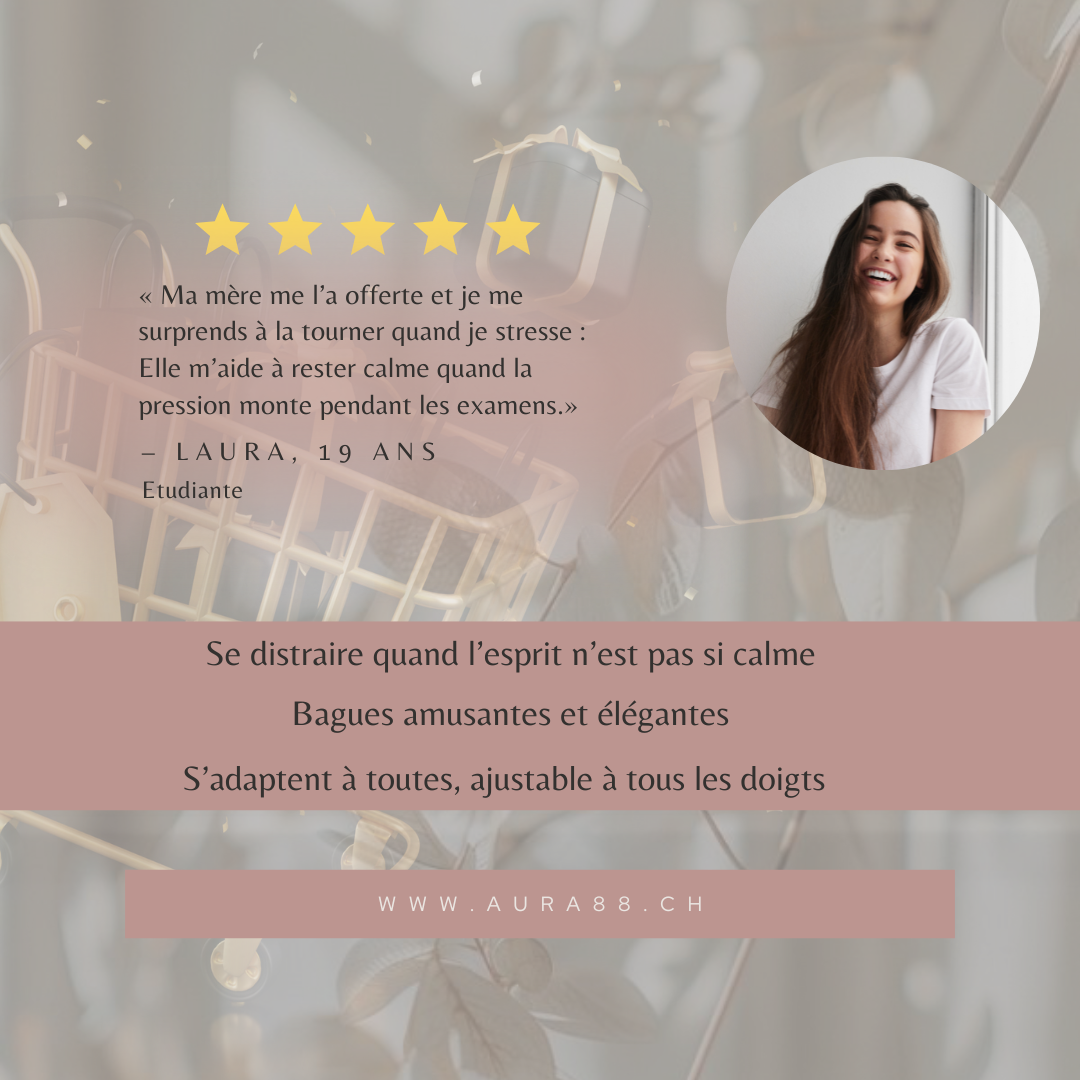 Bagues anti-stress BlackMonth